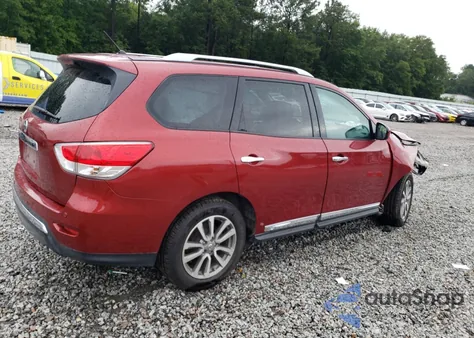 2016 Nissan Pathfinder S from USA, damaged, VIN 5N1AR2MN9GC603402